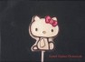 146sp Bye Bye Kitty Chocolate Candy Lollipop Mold